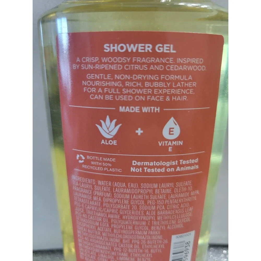 Bath and Body Works Citrus & Cedar Shower Gel